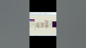 Cara Membuat Penghitung 1-9 Menggunakan Dekoder BCD-ke-7-Segmen 7448 di Proteus
