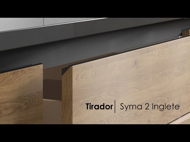 Tirador de Perfil Syma2 Inglete | Uñero Perfecto para Muebles de Cocina