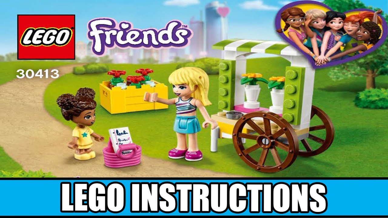 Flower Cart LEGO instructions