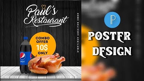 How to Design Fast Food Poster in PixelLab | pixelLab Tutorial | Diko Graphics