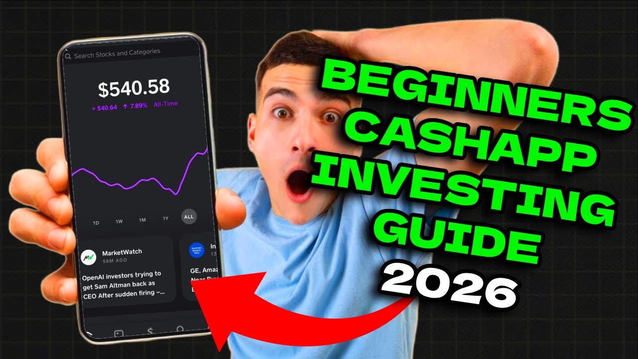 BEGINNERS CASHAPP INVESTING GUIDE 2026! 📱💵