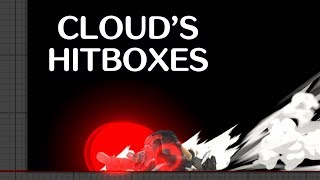 Cloud Hitboxes (Super Smash Bros Ultimate)