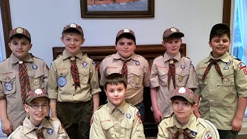 2015 Pack 12 Webelos Arrow of Light Graduation