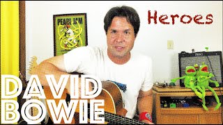 Guitar Lesson: How To Play Heroes by David Bowie