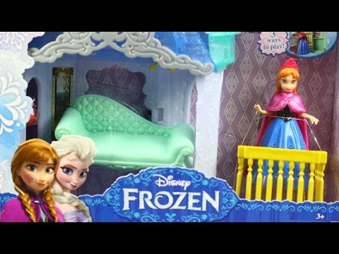 Flip u0027N Switch Castle and Anna Doll / Замок с куклой Анной - MagiClip - Disney Frozen - BDK34