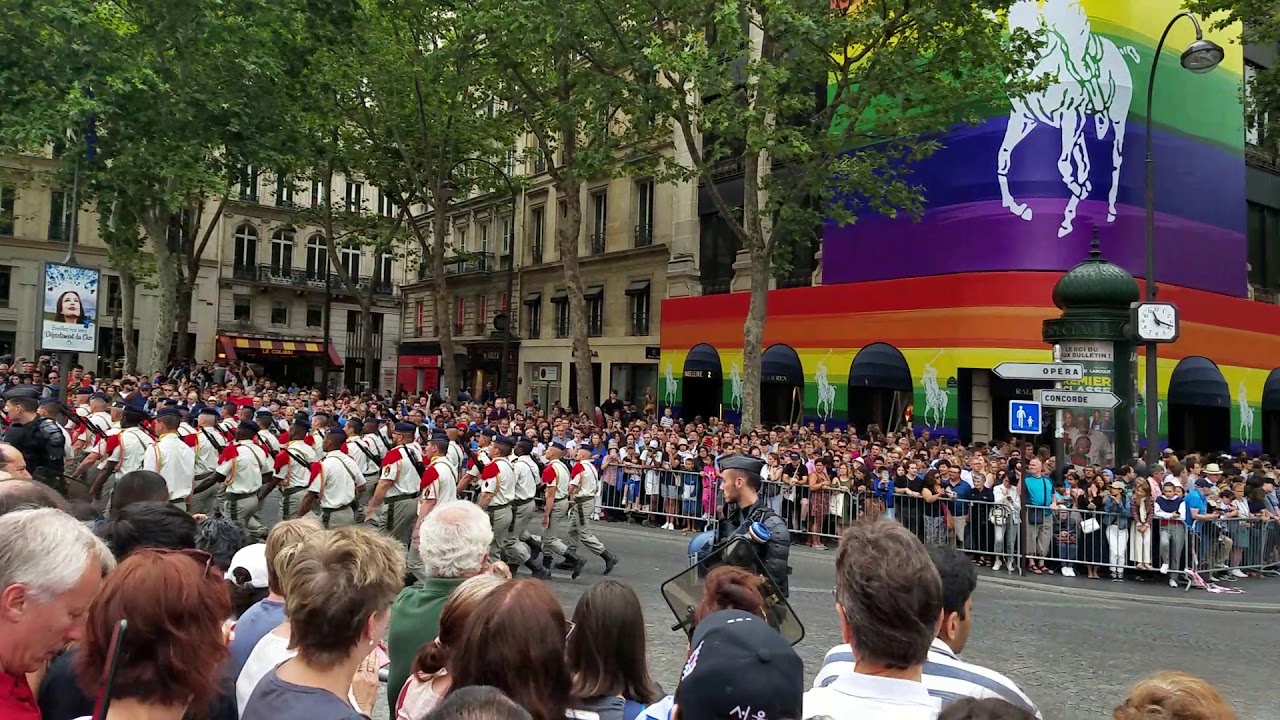 Paris France 14th July National Day Parade Champs Elysee - 20190714 ...