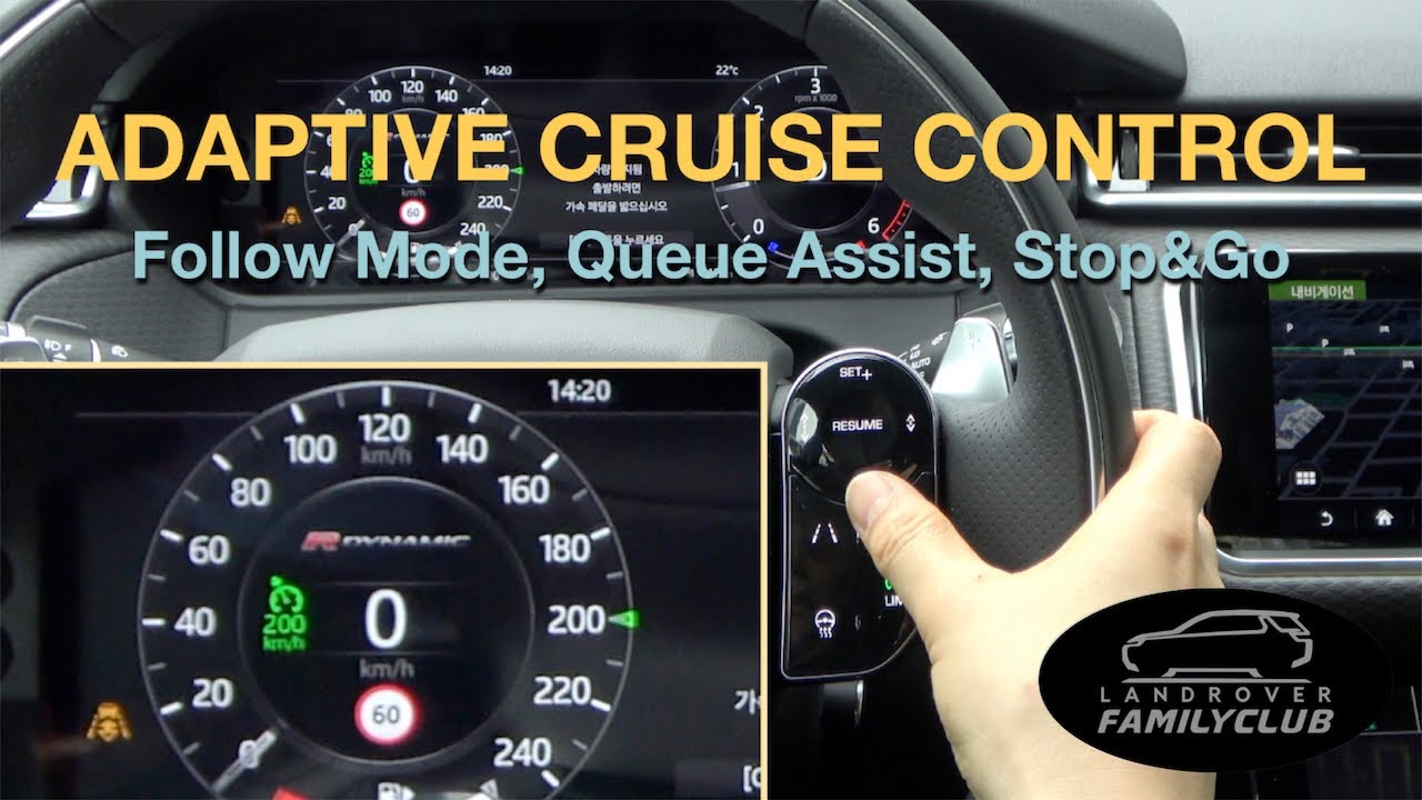 adaptive cruise control range rover sport