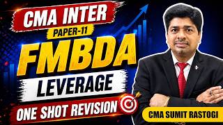 Celebrity CMA Inter FMBDA | LEVERAGE - One Shot Revision I by CMA Sumit Rastogi Profile