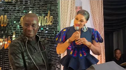 WASIU AYINDE WIFE SINGS SPECIAL LOVE SONG FOR HIM AT HIS 66TH SURPRISE BIRTHDAY