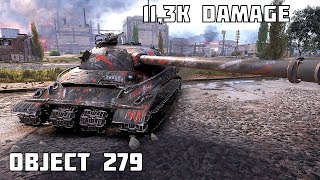 Оbject 279 • 11,3K DAMAGE 7 KILLS • World of Tanks
