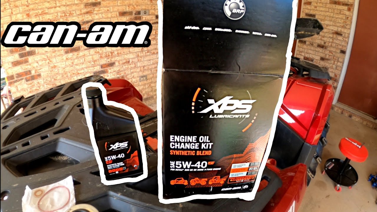 Canam Outlander 850 g2 oil change YouTube