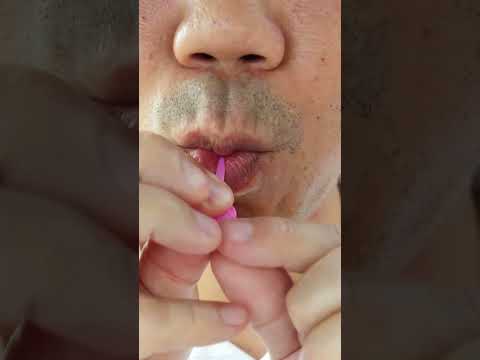 ASMR Anpanman Licking Chocolate Dokin Chan Lollipop ASMR Japan