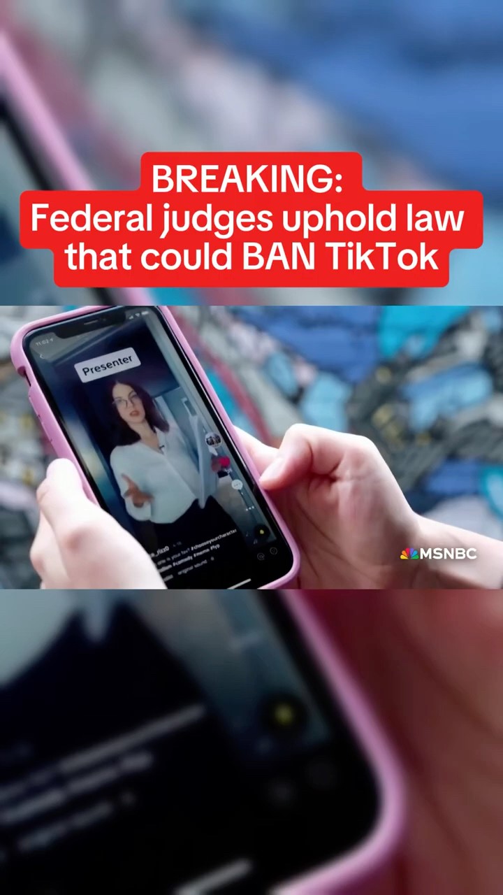 BREAKING: Federal judges uphold law that could BAN TikTok