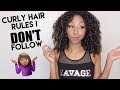 Curly Hair Rules I Don't Follow! | BiancaReneeToday