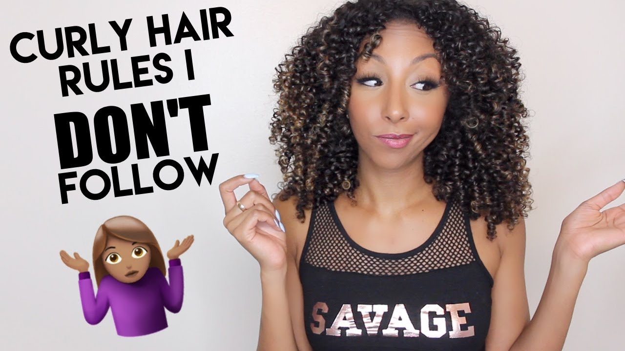 Curly Hair Rules I Don't Follow! | BiancaReneeToday