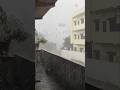 दिनारा में तूफान ने मचाई तबाही! बारिश के साथ गिरे पत्थर 😱🌧️#short #video
