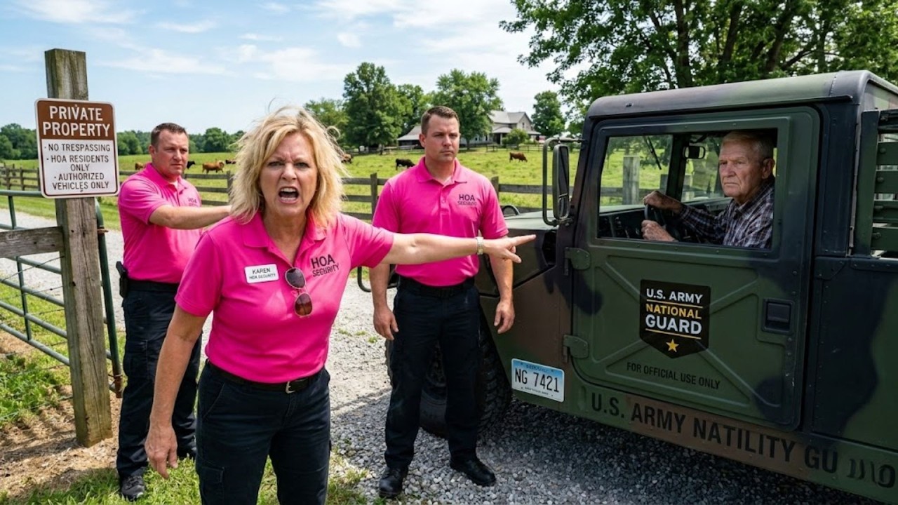 HOA Security Tried to Stop My Delivery Trucks — They Didn’t Know I Supply the National Guard