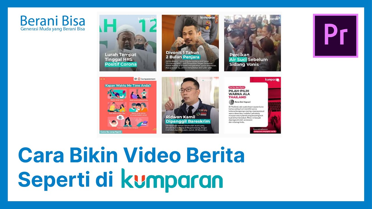 Cara Bikin Video Berita Seperti di Instagram Kumparan - YouTube
