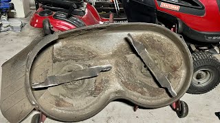 Upgrading Blades on the Craftsman YT3000