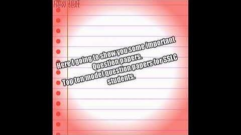 SSLC model question papers  maths 2020.