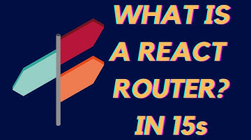 WHAT IS A REACT ROUTER in 15 seconds #shorts