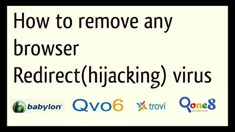 How to remove any browser redirect (hijacking) virus/ remove browser redirects