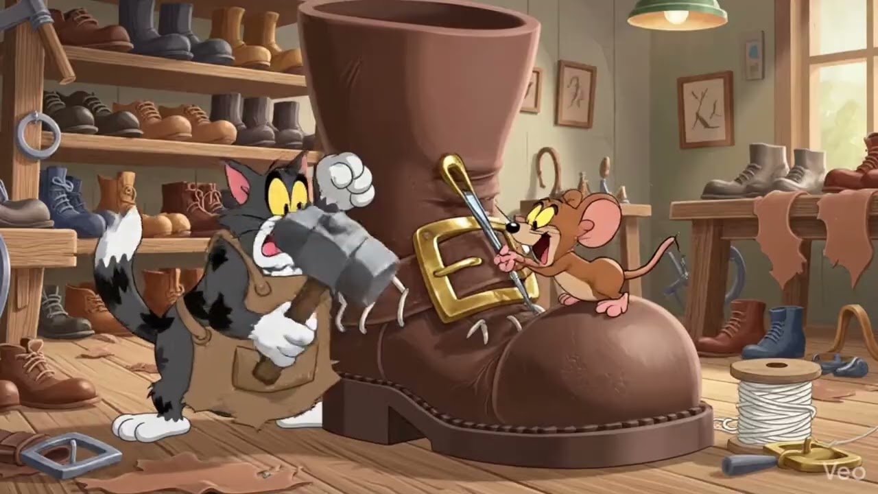 tom and jery play on Cobbler, cobbler mend my shoe | tom and jery | Cobbler, cobbler mend my shoe