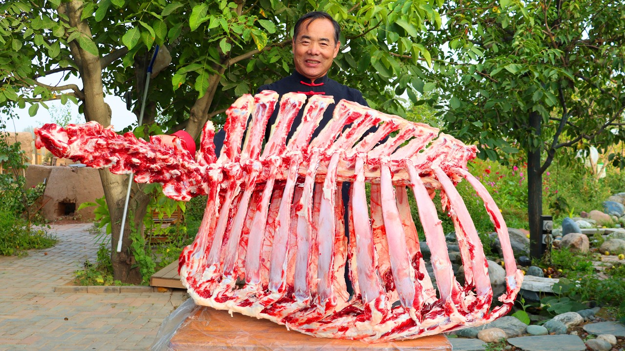 Overnight-Braised Giant Beef Rack — So Rich and Tender, Six People Couldn’t Get Enough!