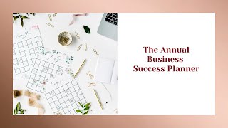 The Annual Success Planner