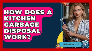 How Does A Kitchen Garbage Disposal Work? - Plumbing DIY Daily