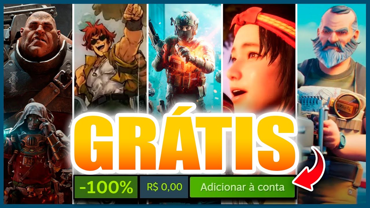 CORRE! JOGO PAGO de GRAÇA pelo FINAL DE SEMANA! VÁRIOS JOGOS no MENOR ...