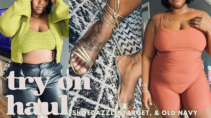 PLUS SIZE TRY ON HAUL | TARGET, OLD NAVY, & SHOEDAZZLE | END OF SUMMER SALE | LABOR DAY SALES