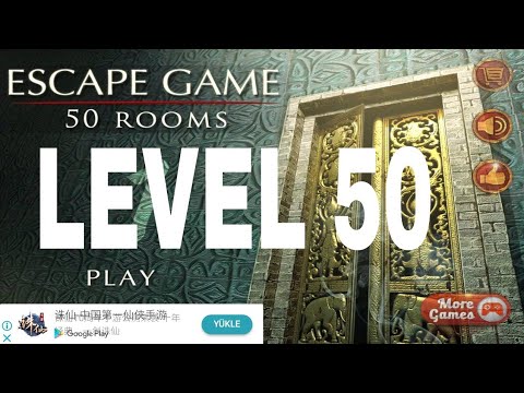 Escape Game 50 Rooms 1 Level 50 Walkthrough Youtube