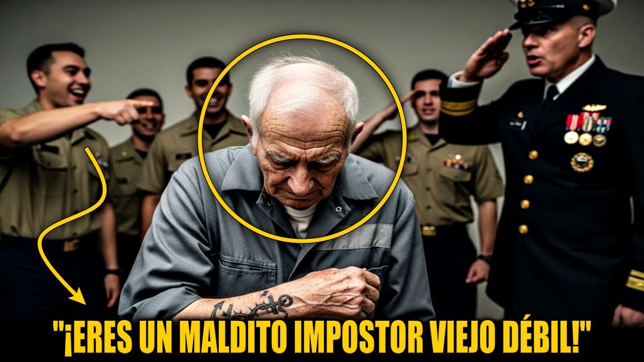 Se rieron de su tatuaje — Pero se congelaron cuando el Comandante SEAL lo saludó.