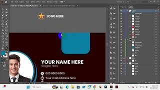 Business card design tutorial💥💫#graphicdesign #marketing #youtube #businesscards