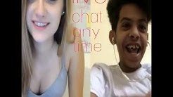 Live girl and boy chat .and play 3D game. new app.