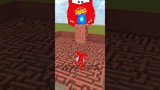 Lightning Mcqueen Or Goo Goo Gaga Tower Big Maze Garrys Mod