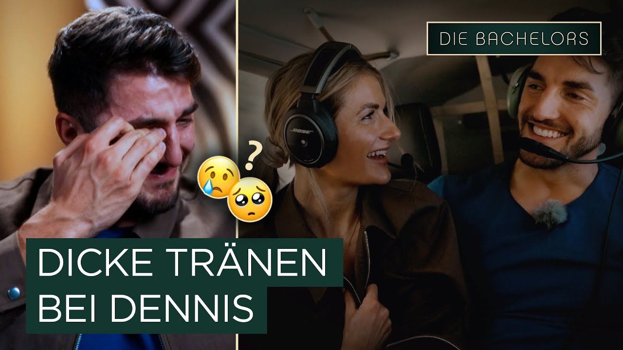 Emotionen bei Dennis 🥺 Beim Einzeldate mit Rebecca kullern die Tränen 😢 I Die Bachelors