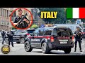 Italy Heavily Armed Carabinieri Shut Down The Street