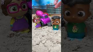 Sand Castle Maze Construction with Toys! #cocomelon #building Sand Castle Maze Construction with Toys! #cocomelon #building