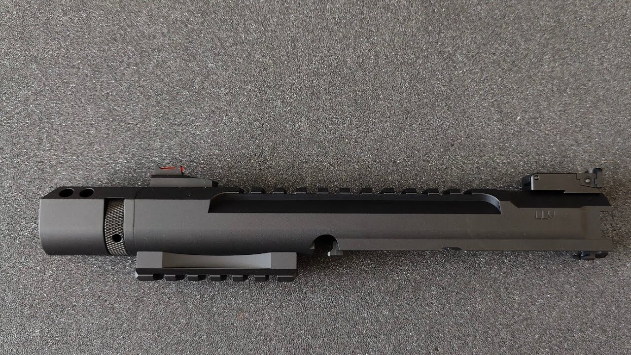 Unboxing the TTI Scorpion CNC upper 4 inch version - YouTube