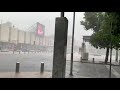 Nevrijeme u Podgorici: Padao grad, vjetar lomio stabla