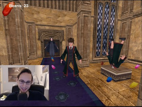 POTTERGAME (Harry Potter Fangame) blind Discovery and Speedrun - WTF is going on in this game?