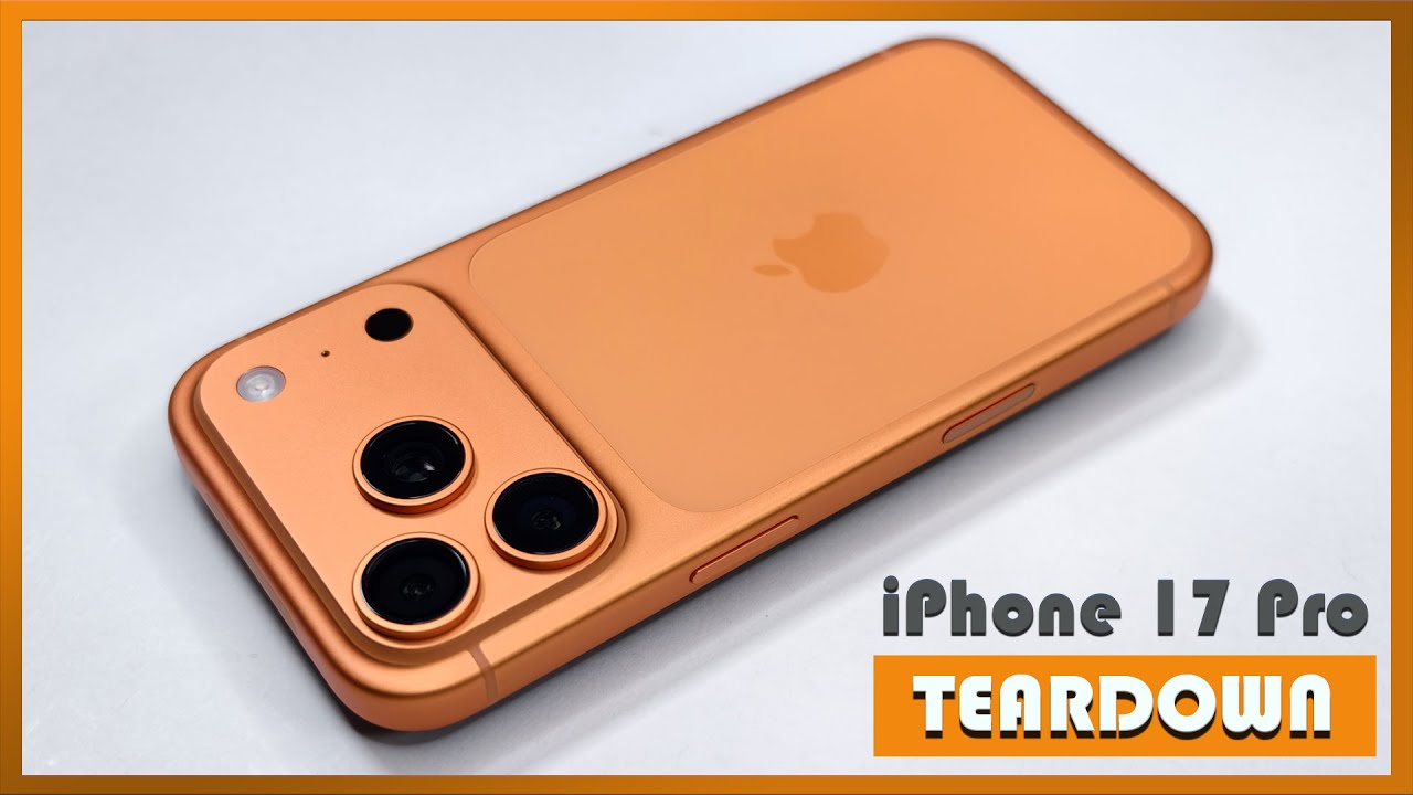 Apple iPhone 17 Pro Teardown Disassembly - The Vapor Chamber Has Finally Arrived!