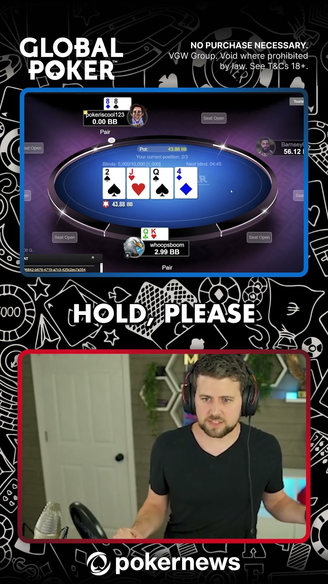 BIG HOLD AFTER A GREAT READ pokernews globalpoker YouTube BIG HOLD AFTER A GREAT READ pokernews globalpoker YouTube