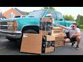 $1,200 Chevy Gets a HUGE LIFT KIT!!! (Costs More Than the Truck!) + Paint Prep! Army Green???