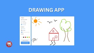 How to build a DRAWING APP with HTML, CSS, and JavaScript