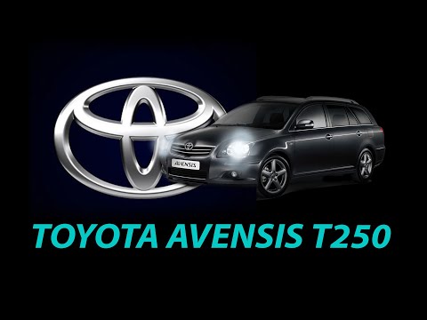 Замена штатных галогеновых линз на билед модули ILLUM  на автомобиле Toyota Avensis T250