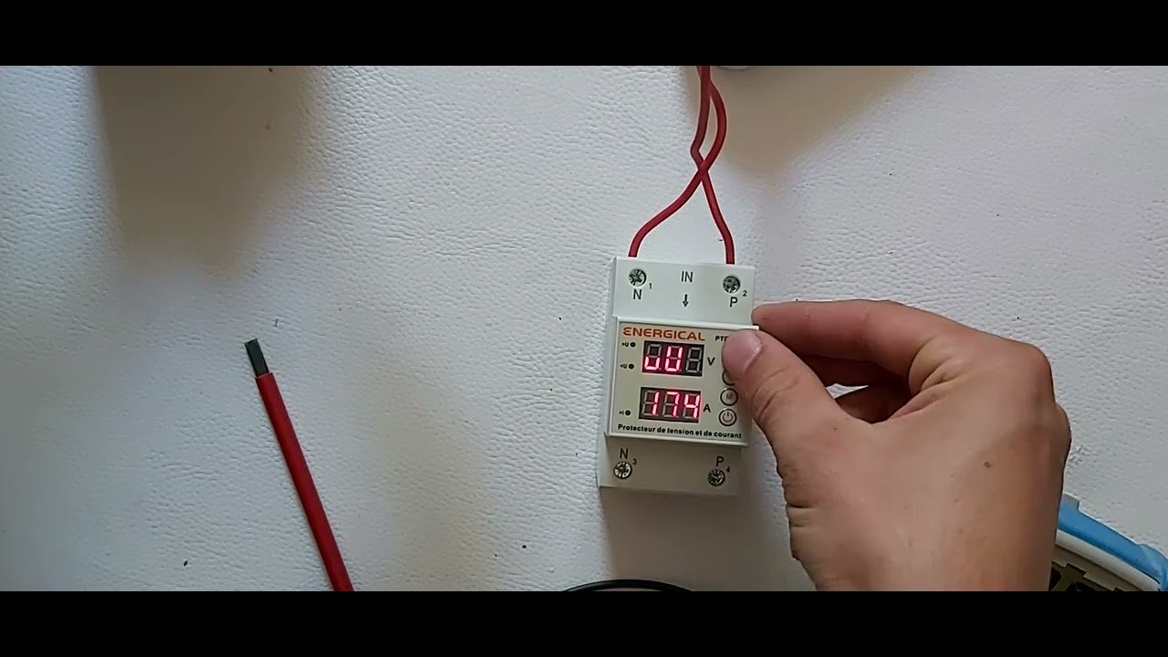 protecteur de tension et de courant réglable PTDRS3.40A واقي