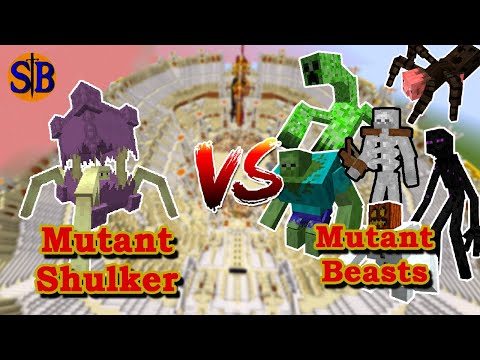 Sculk Enderman(Sculk Horde) vs Mutant Monsters